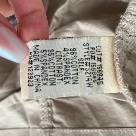 COTTON TAUPE NUDE DRESS - Picture 5 of 5